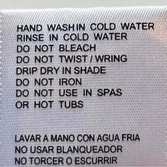 Coco Reef Swim Top Size 36/38 C Black with white dots - Picture 5 of 8